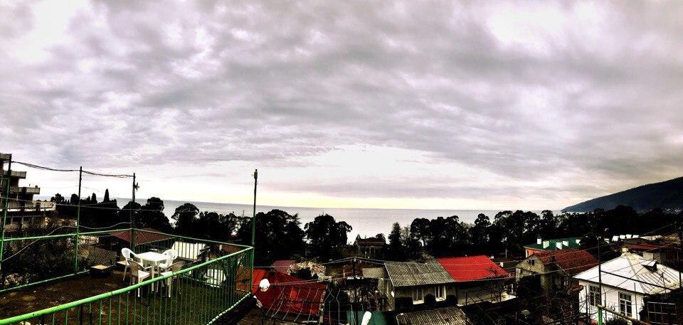 Sunset Guest House Gagra Bagian luar foto